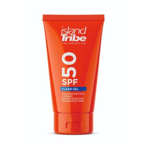 SPF 50 clear gel 50 ml oxybenzone vrij island Tribe - Afbeelding 1